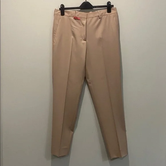 Maison Margiela Beige Dress Pants Wool Size IT 46 High Rise - Picture 12 of 16